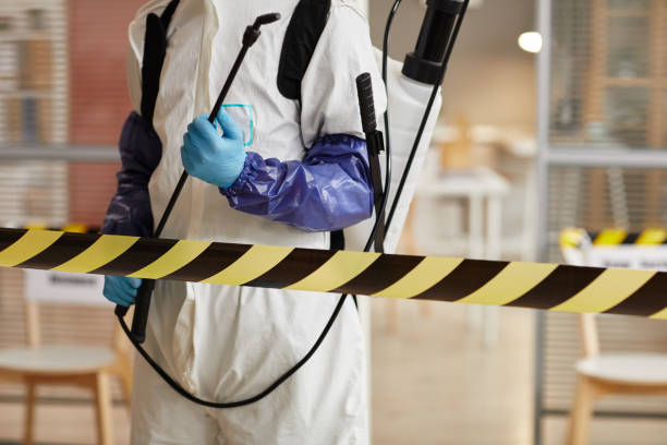 Professional Sewage Cleanup technician working in Sherwood, AR